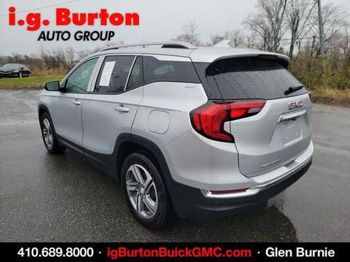 Quicksilver Metallic 2021 GMC Terrain SLT