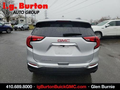 Quicksilver Metallic 2021 GMC Terrain SLT