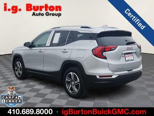 Quicksilver Metallic 2021 GMC Terrain SLT