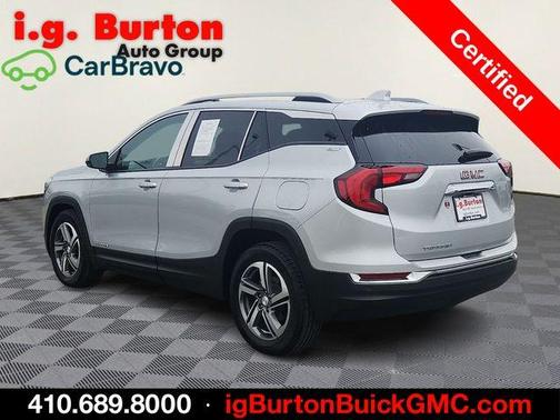 Quicksilver Metallic 2021 GMC Terrain SLT