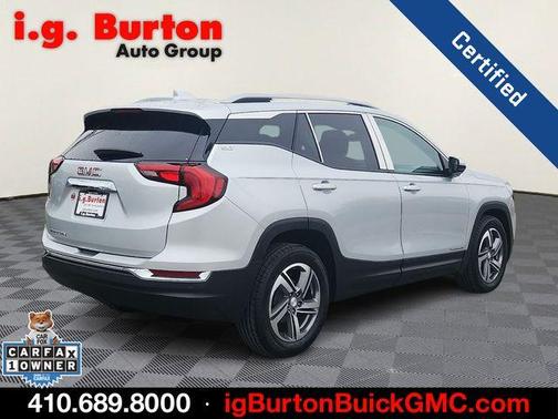 Quicksilver Metallic 2021 GMC Terrain SLT