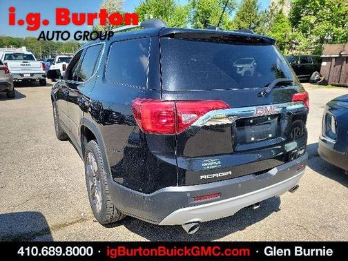 Ebony Twilight Metallic 2019 GMC Acadia SLT-2