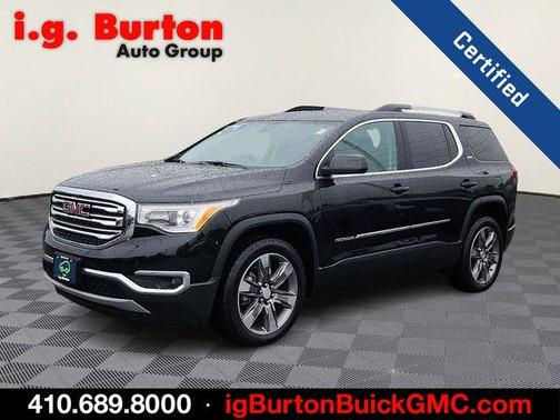 Ebony Twilight Metallic 2019 GMC Acadia SLT-2