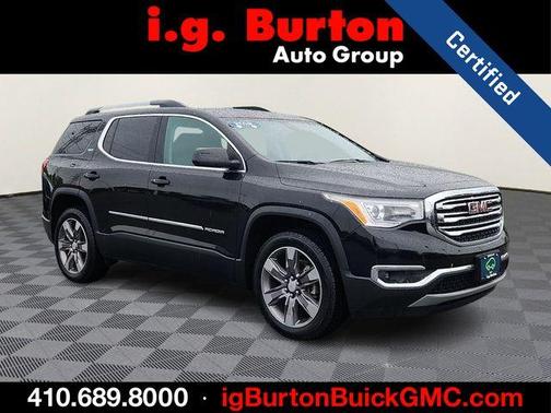 Ebony Twilight Metallic 2019 GMC Acadia SLT-2