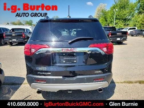 Ebony Twilight Metallic 2019 GMC Acadia SLT-2