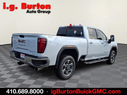 Glacier White 2026 GMC Sierra 2500 SLT