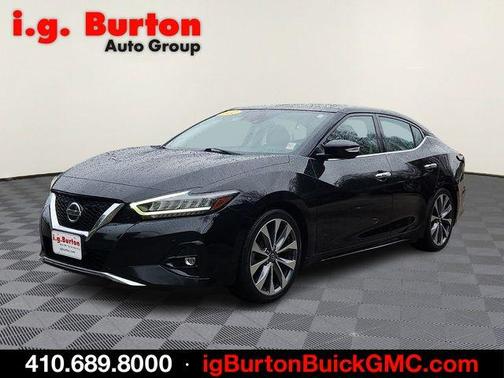 Black 2022 Nissan Maxima Platinum