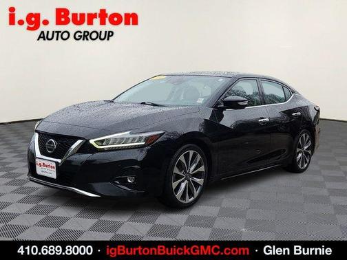 Black 2022 Nissan Maxima Platinum