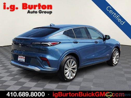 Ocean Blue Metallic 2025 Buick Envista Avenir