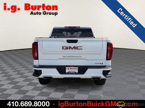 Summit White 2022 GMC Sierra 1500 AT4