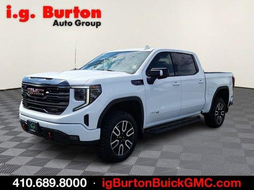 Summit White 2022 GMC Sierra 1500 AT4