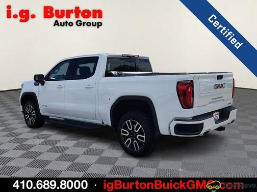 Summit White 2022 GMC Sierra 1500 AT4