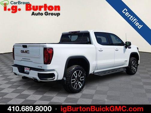 Summit White 2022 GMC Sierra 1500 AT4