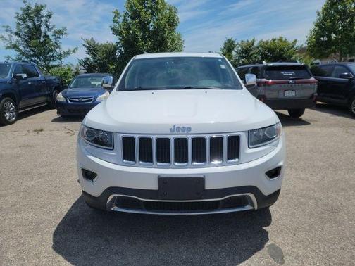 Bright White Clearcoat 2015 Jeep Grand Cherokee Limited