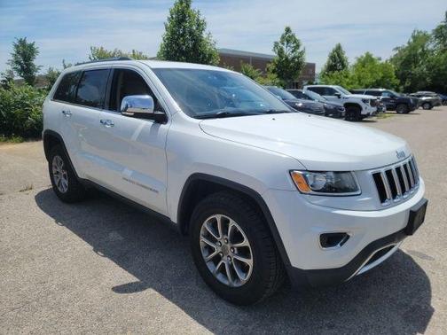 Bright White Clearcoat 2015 Jeep Grand Cherokee Limited