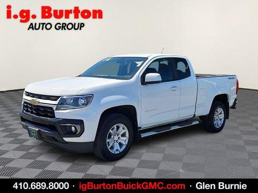 Summit White 2022 Chevrolet Colorado LT