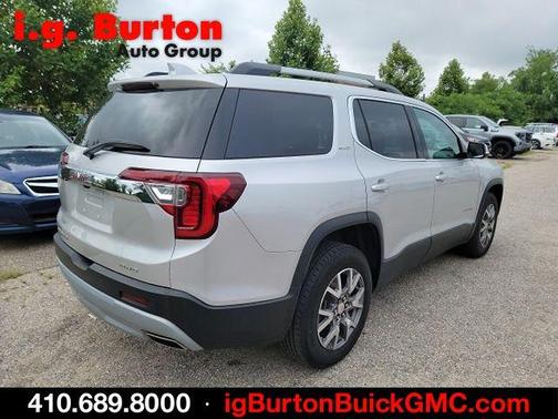 Quicksilver Metallic 2020 GMC Acadia SLT