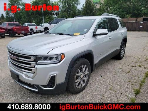 Quicksilver Metallic 2020 GMC Acadia SLT