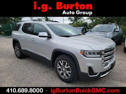 Quicksilver Metallic 2020 GMC Acadia SLT