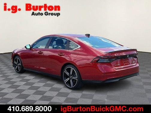 Radiant Red 2024 Honda Accord Hybrid Sport