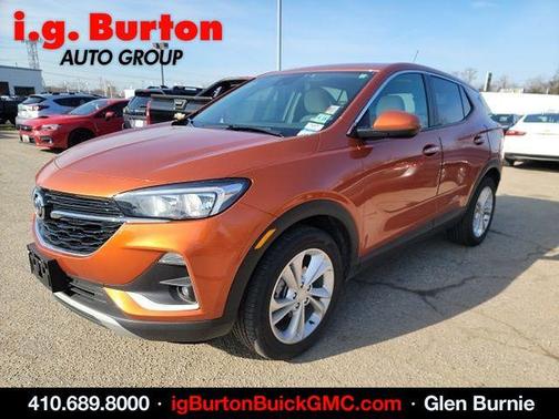 Sunset Glow Metallic 2023 Buick Encore GX Preferred