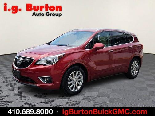 Chili Red Metallic 2019 Buick Envision Essence