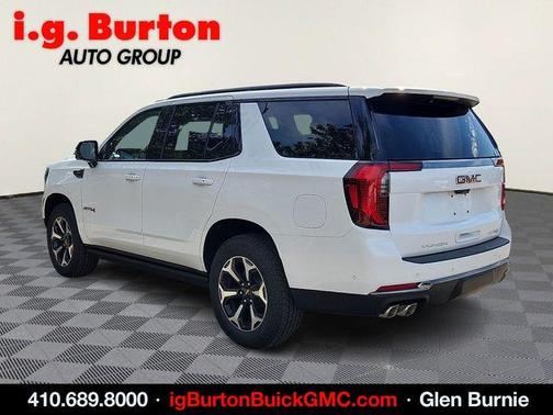 Summit White 2026 GMC Yukon AT4