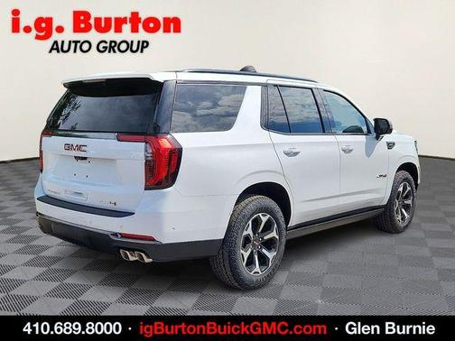 Summit White 2026 GMC Yukon AT4