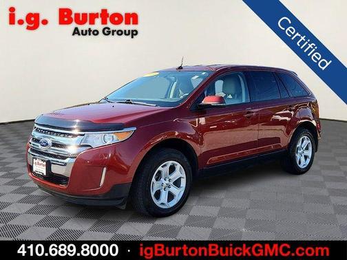 Sunset Metallic 2014 Ford Edge SEL