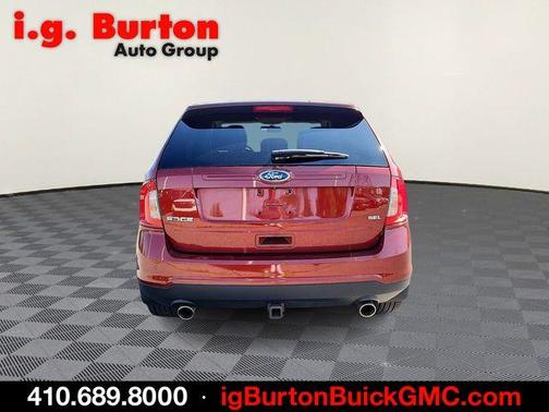 Sunset Metallic 2014 Ford Edge SEL