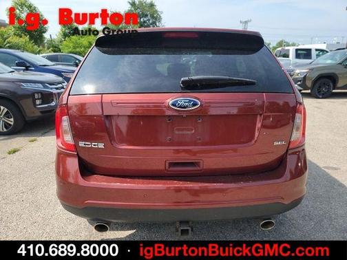 Sunset Metallic 2014 Ford Edge SEL