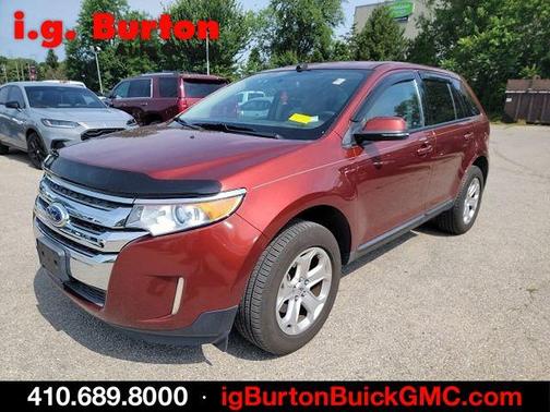 Sunset Metallic 2014 Ford Edge SEL