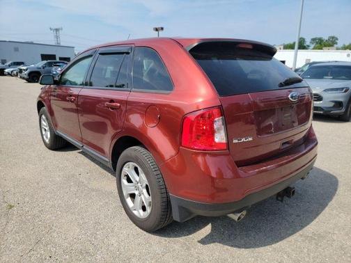 Sunset Metallic 2014 Ford Edge SEL
