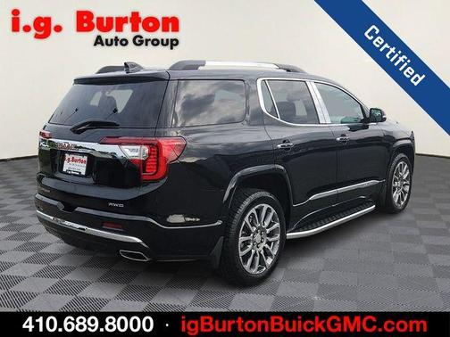 Ebony Twilight Metallic 2022 GMC Acadia Denali