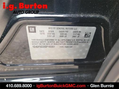 2016 Buick LaCrosse Premium II