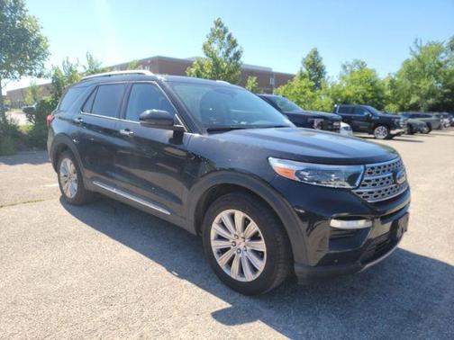 Agate Black Metallic 2020 Ford Explorer Limited