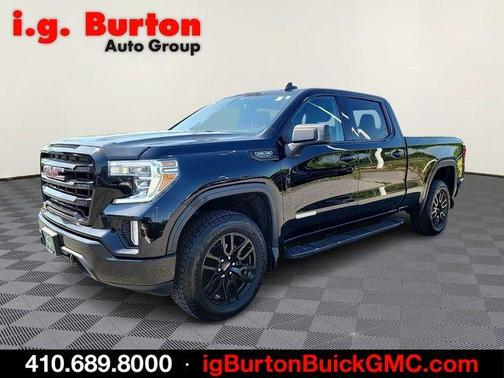 Onyx Black 2021 GMC Sierra 1500 Elevation