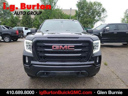 Onyx Black 2021 GMC Sierra 1500 Elevation