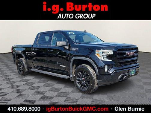 Onyx Black 2021 GMC Sierra 1500 Elevation