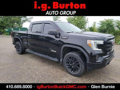 Onyx Black 2021 GMC Sierra 1500 Elevation