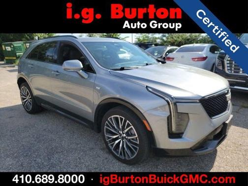 Silver Metallic 2024 Cadillac XT4 Sport