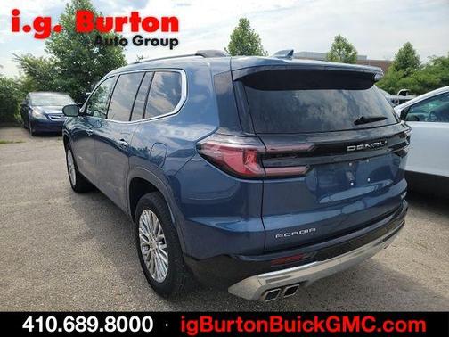 Metallic 2024 GMC Acadia Denali