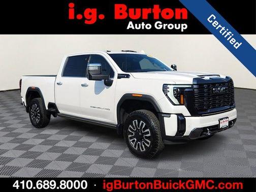 White Frost 2024 GMC Sierra 2500 Denali Ultimate
