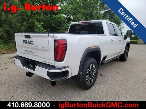 White Frost 2024 GMC Sierra 2500 Denali Ultimate