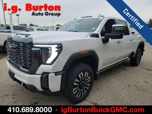 White Frost 2024 GMC Sierra 2500 Denali Ultimate