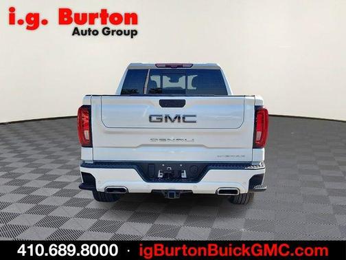 White Frost Tri-Coat 2023 GMC Sierra 1500 Denali Ultimate