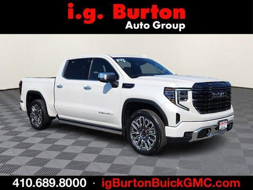 White Frost Tri-Coat 2023 GMC Sierra 1500 Denali Ultimate