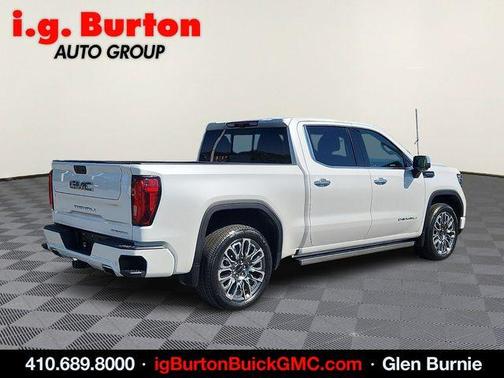 White Frost Tri-Coat 2023 GMC Sierra 1500 Denali Ultimate
