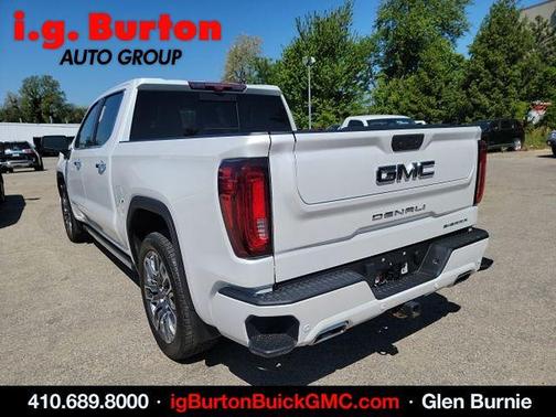 White Frost Tri-Coat 2023 GMC Sierra 1500 Denali Ultimate