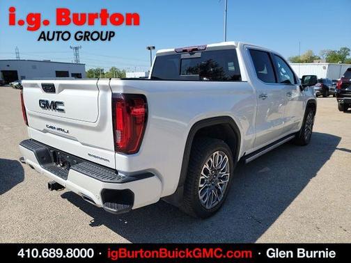 White Frost Tri-Coat 2023 GMC Sierra 1500 Denali Ultimate